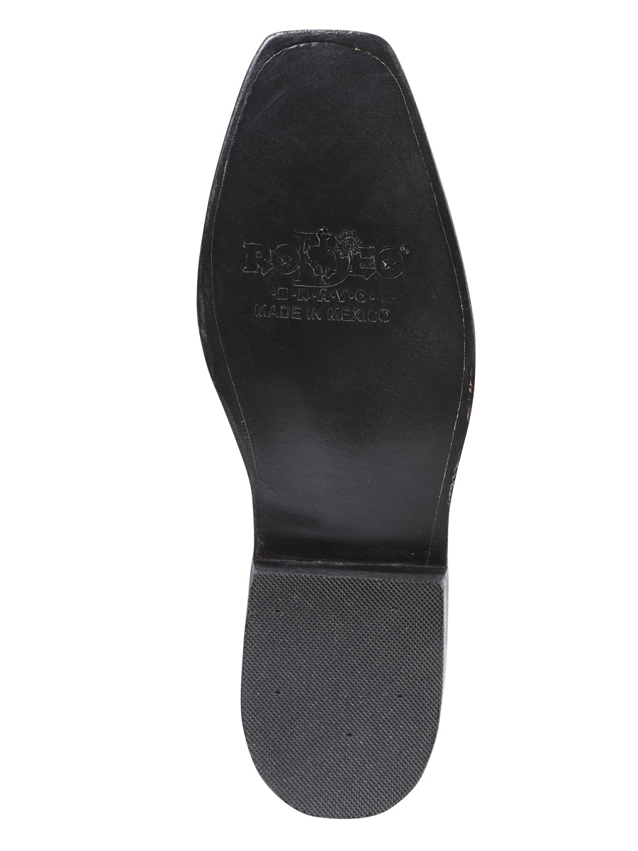 El General Biker Boot - Waxy Black 134