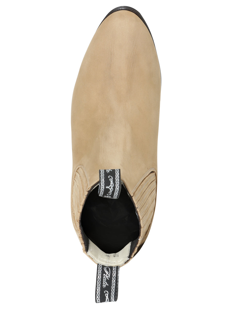 El Canelo - Charro Ankle Boot - Atlas Sand 228