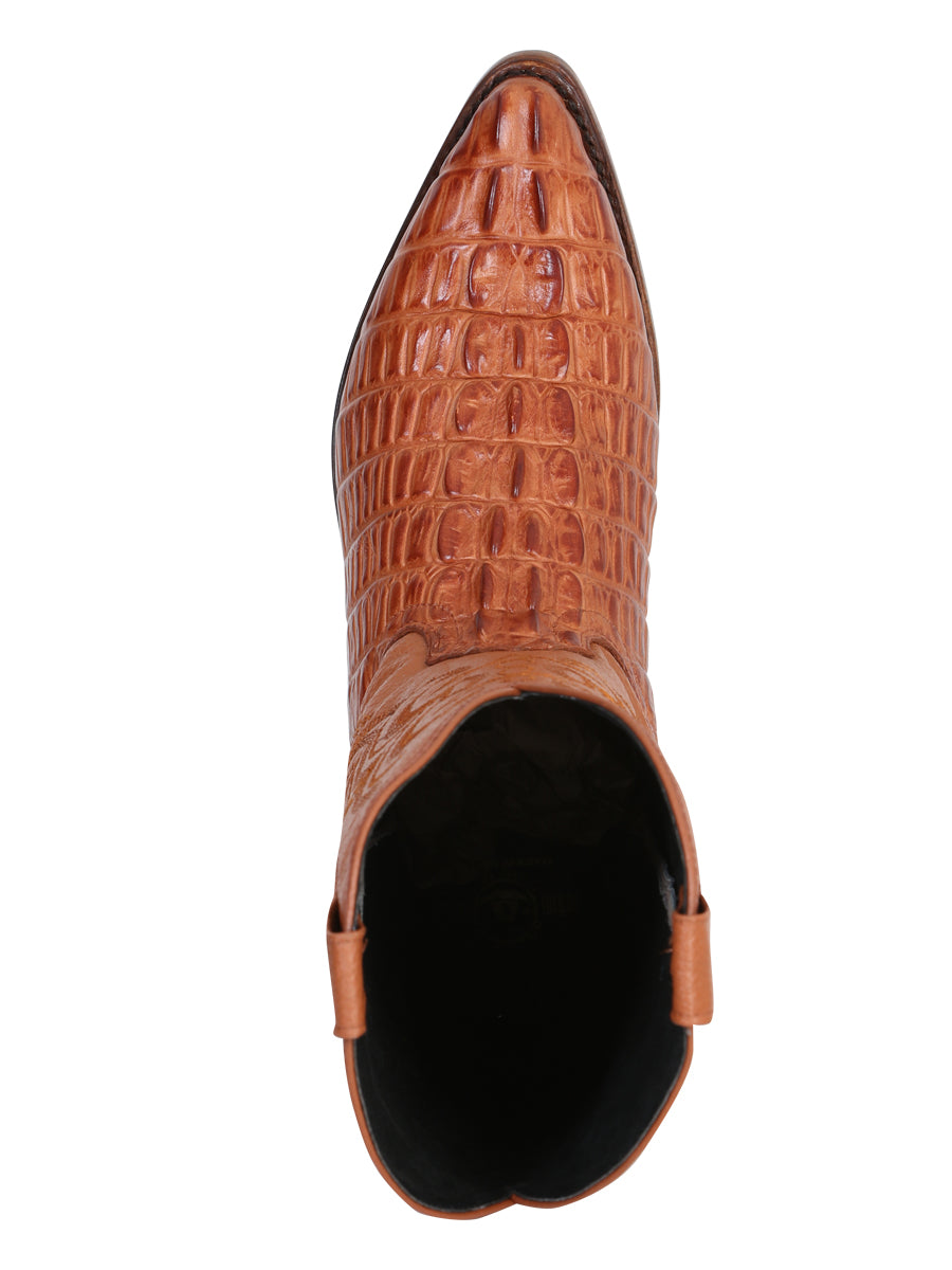Cowboy boot El Senor de los Cielos - Caiman - Cognac 40841