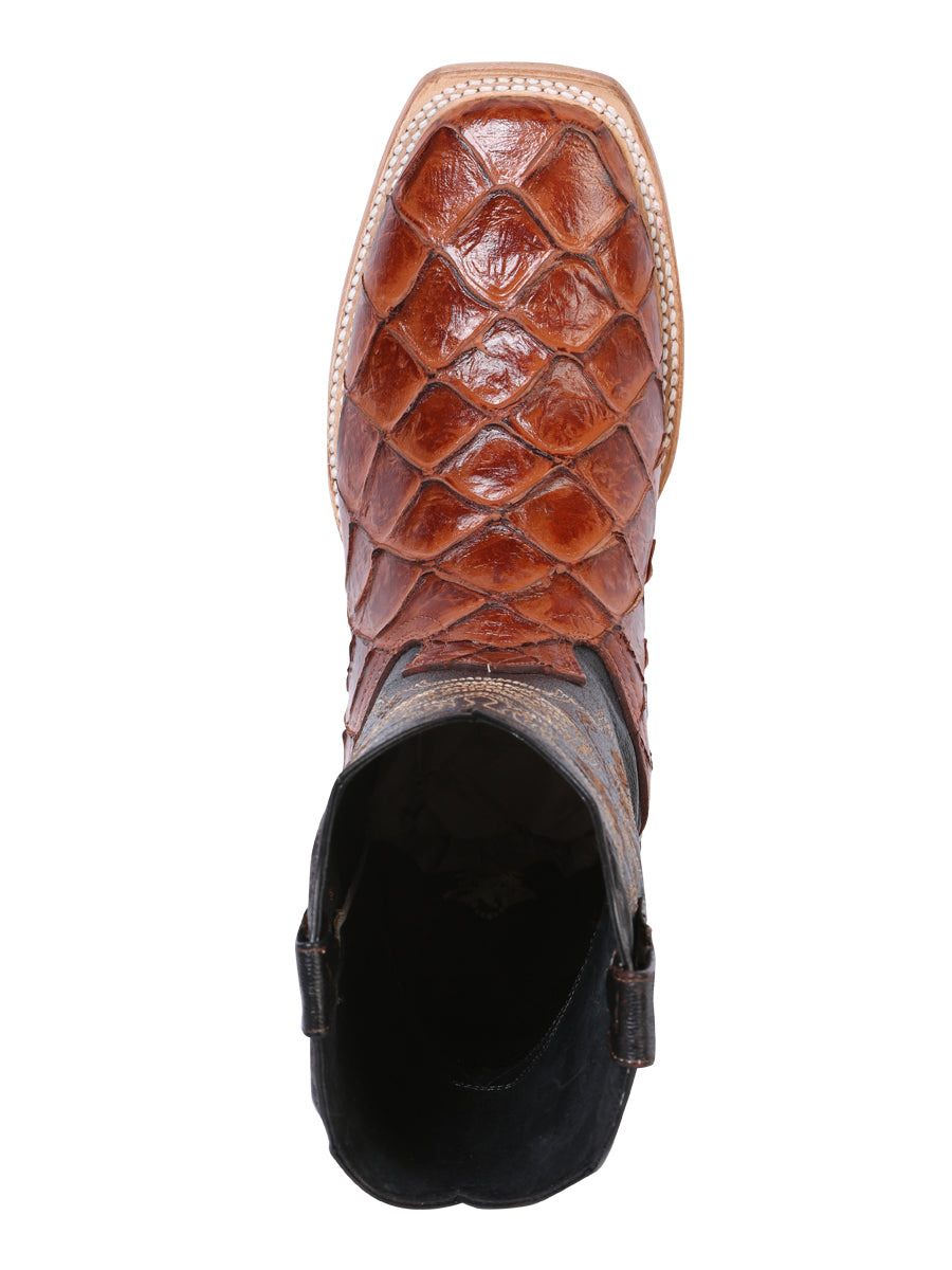 El General Rodeo Boot - Imitación Pirarucu - Cognac 41793