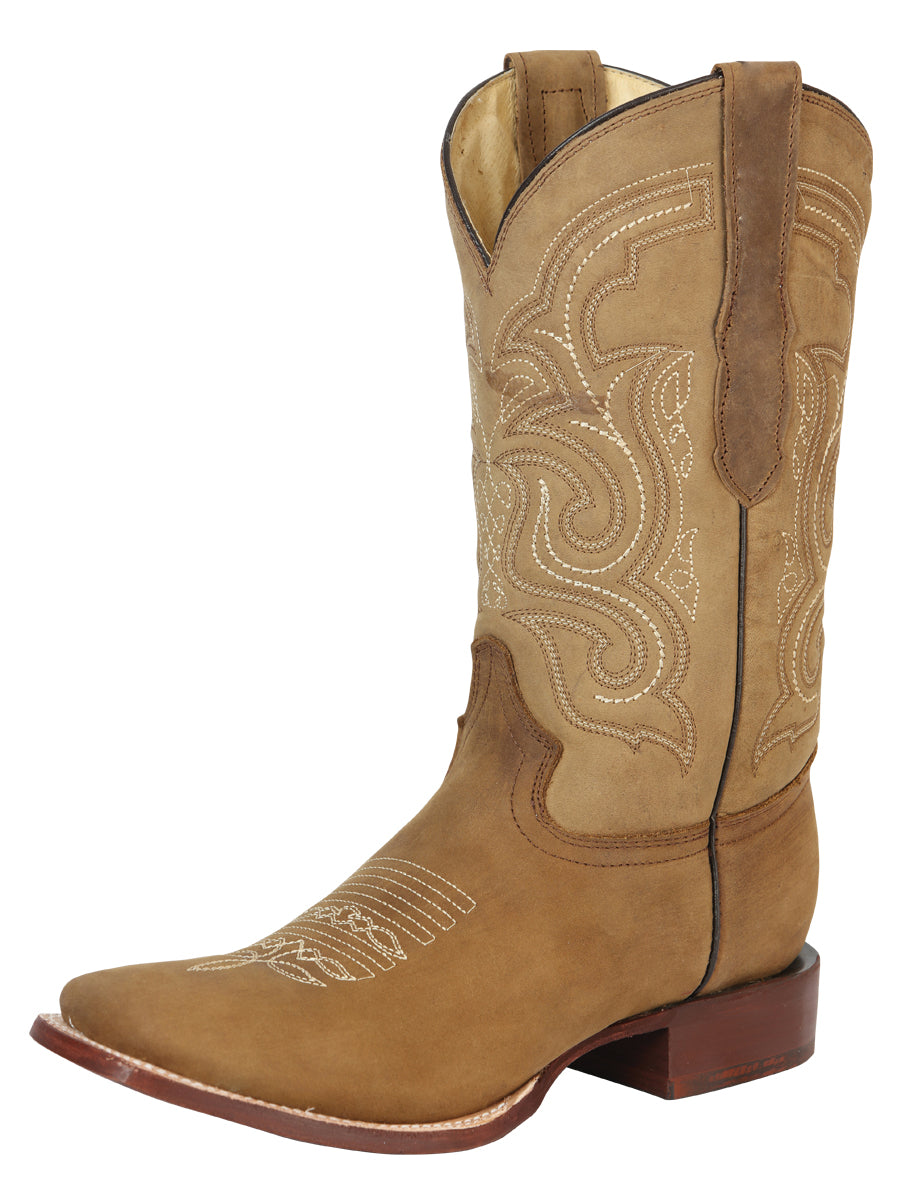 El General Men's Rodeo Boot – Crazy Leather - Cappuccino
45206