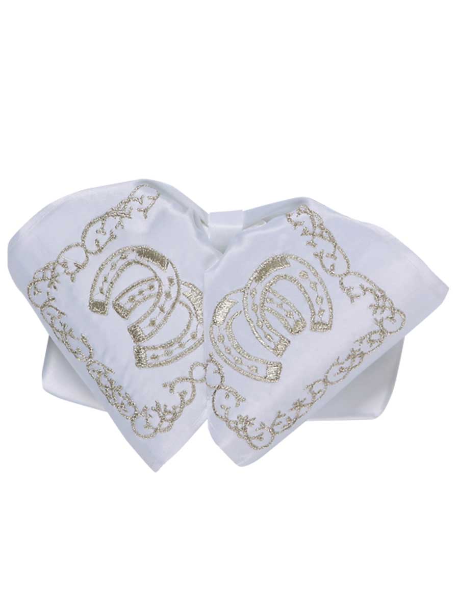 Adult
Mexican Charro Bow Tie 100% Polyester White/Silver 600120