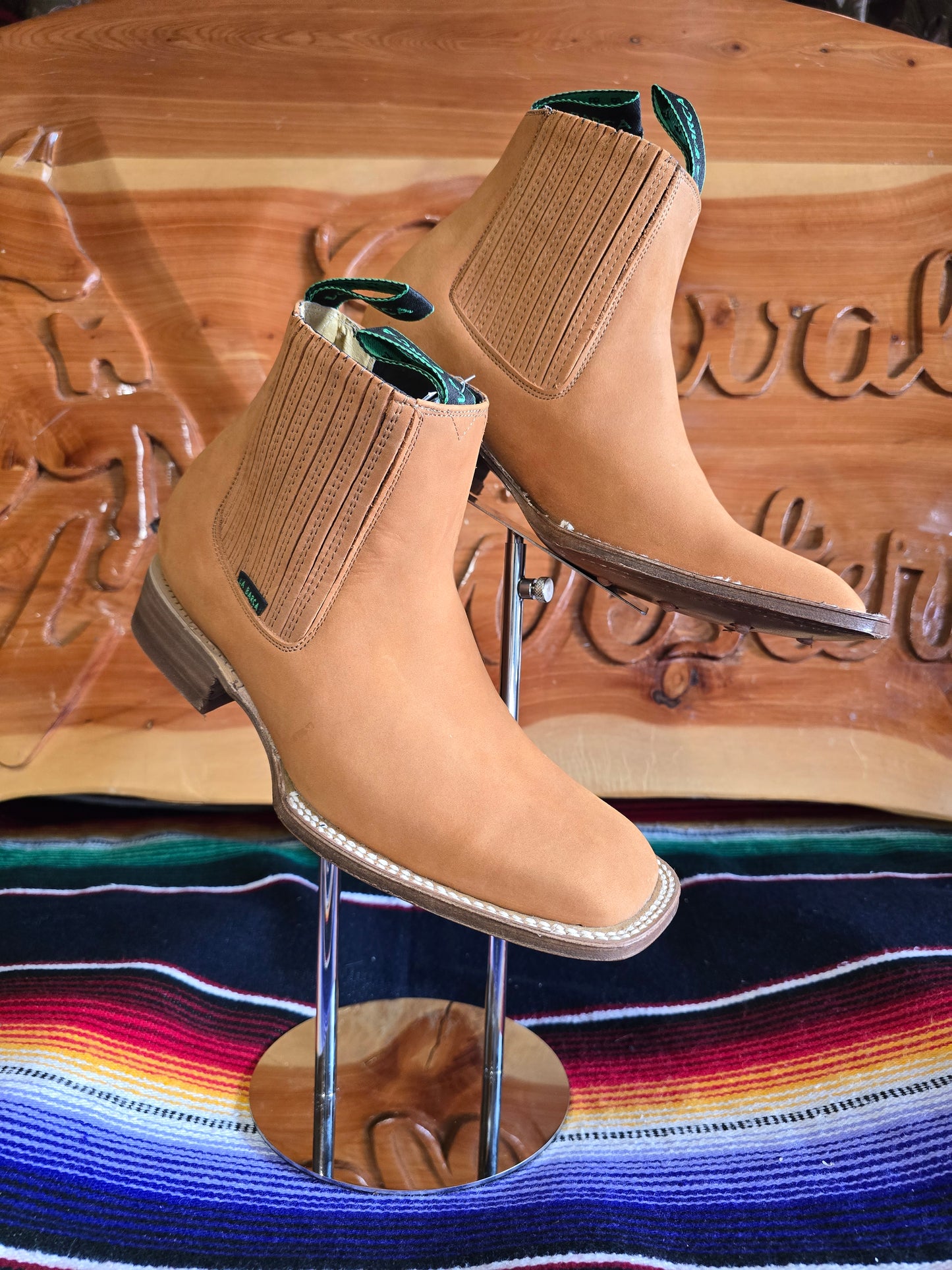 Botin Horma Tonala La Barca Nobuck - Camel