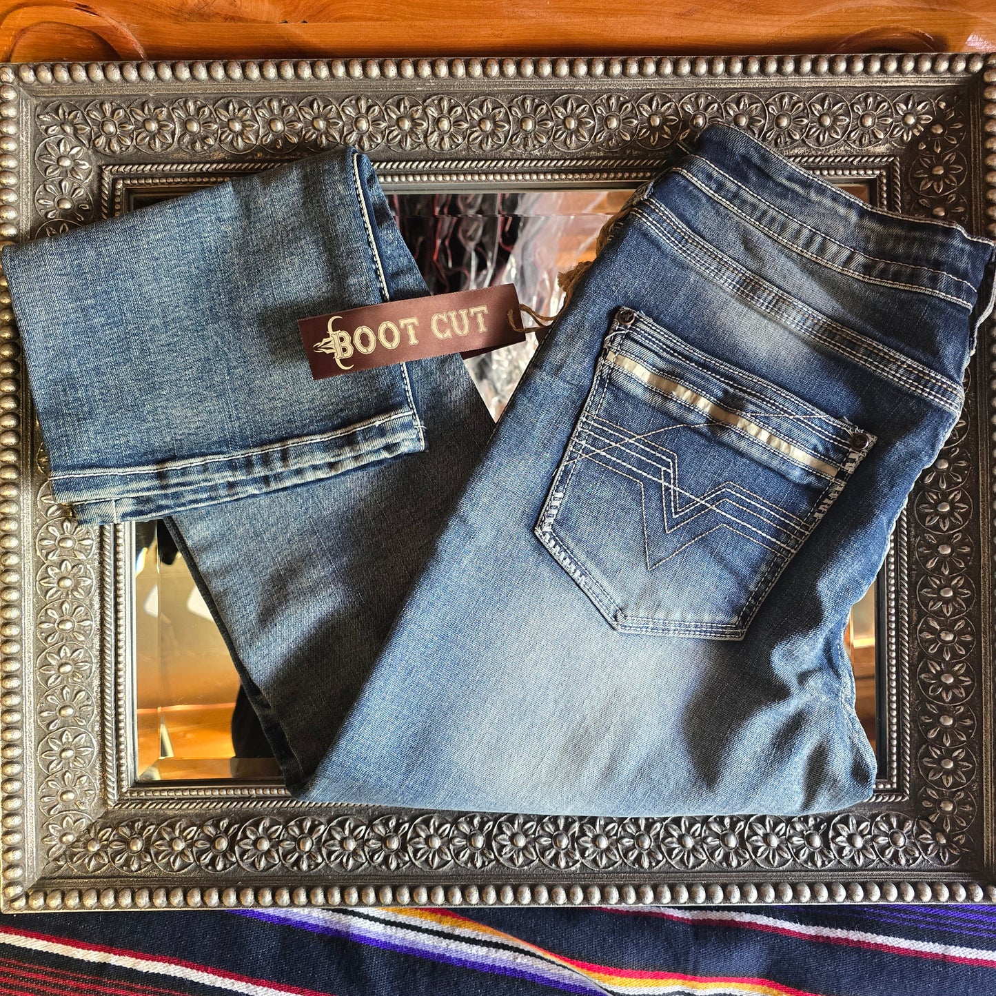 Holt Men's Light Blue Boot Cut Jeans