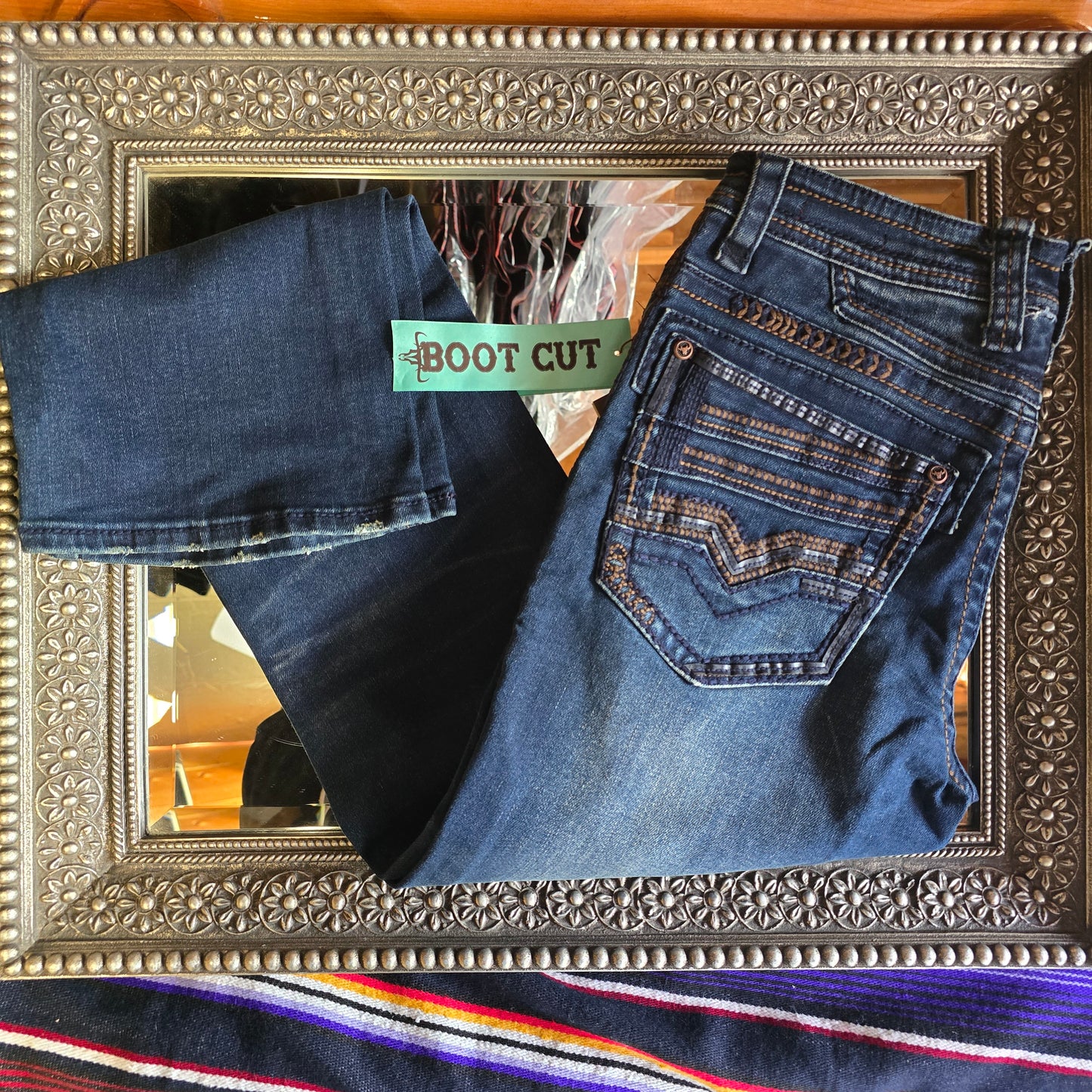 Holt Men's Slim Boot Cut Jeans