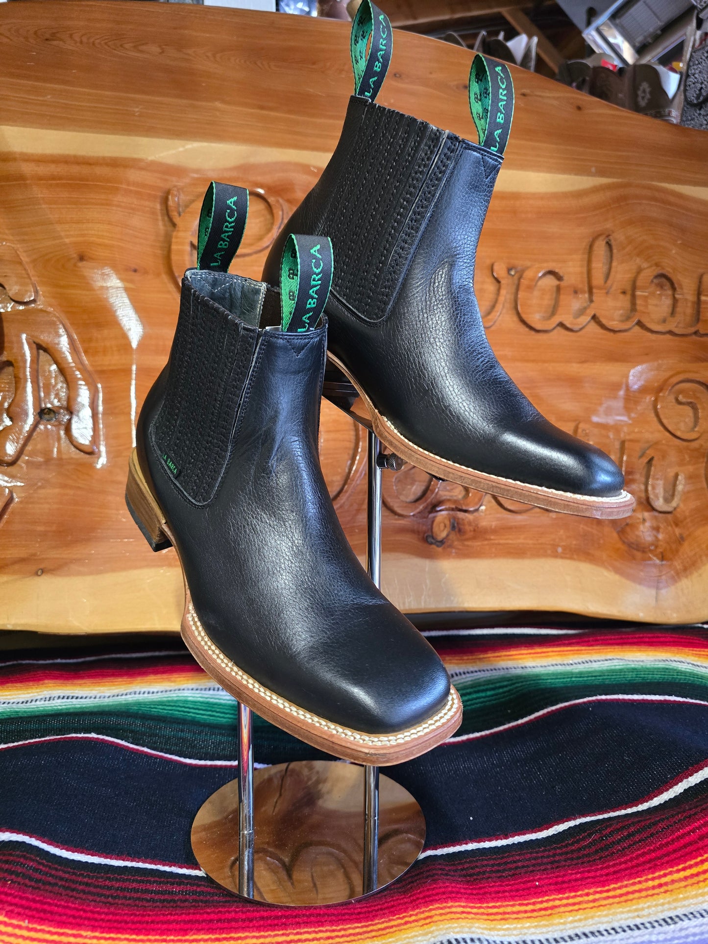 Botin Horma Tonala La Barca - Oil Black