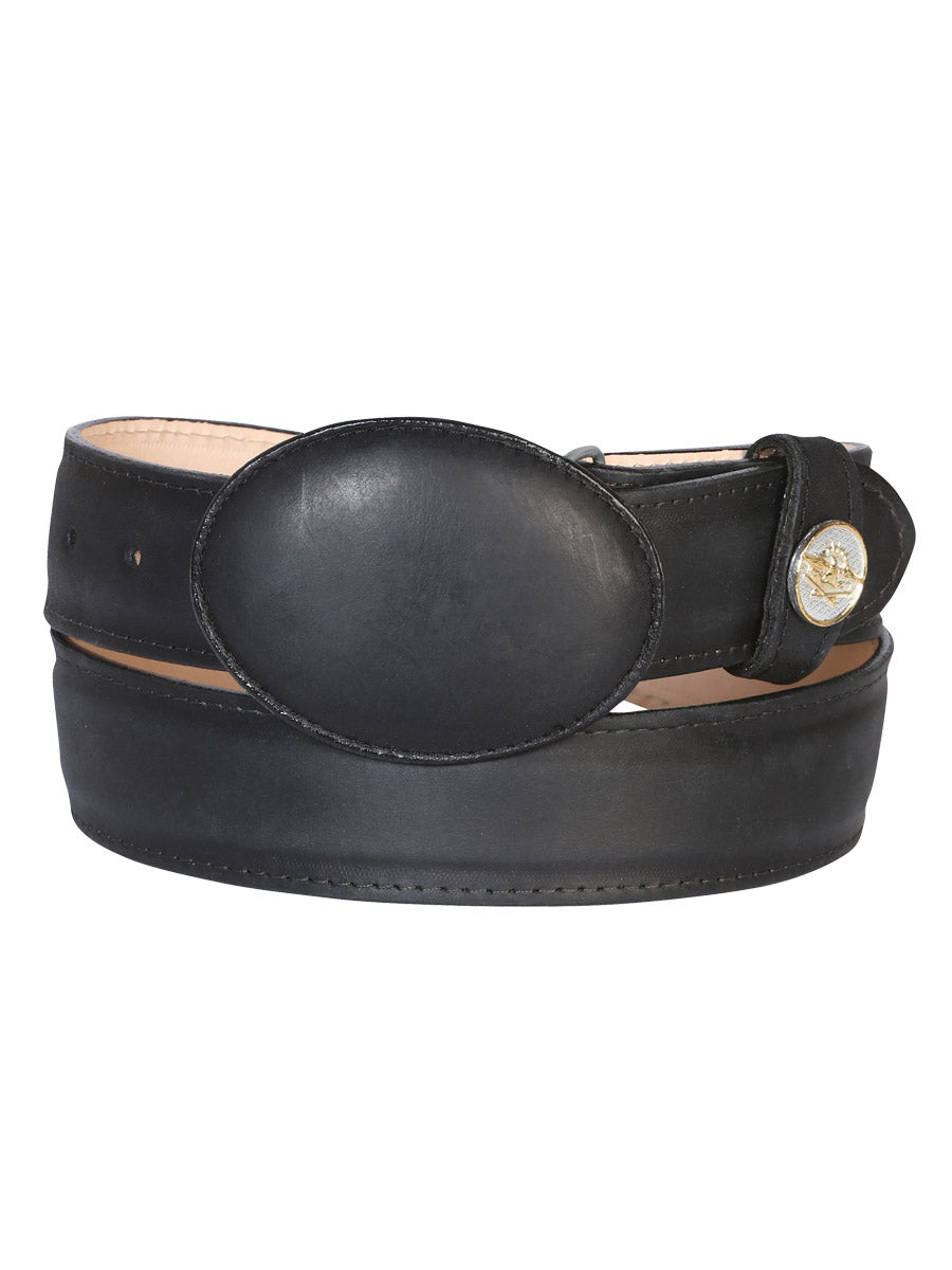 El General Men’s Western Belt - Crazy Leather - Black

  21274