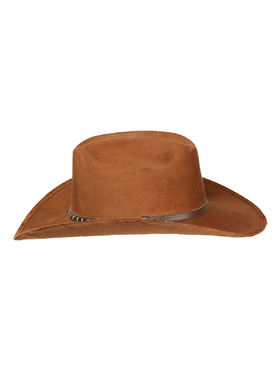 El General Suede Western Kids Hat Tabacco 44244