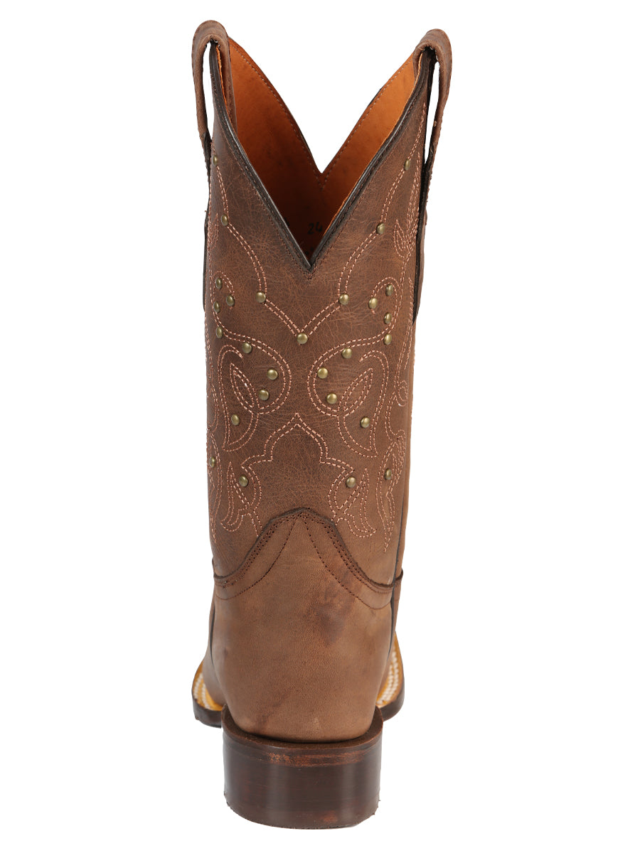 El General Women’s Rodeo Boot  - Alazan Brown 44853