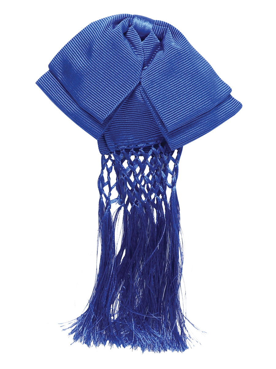 Kids Mexican Charro Bow Tie 85% Articela, 15% Polyester Royal  Blue 601636