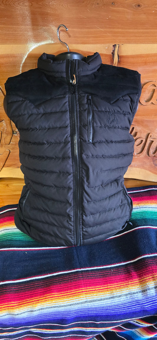 Men's Soft Shell Vest - Black