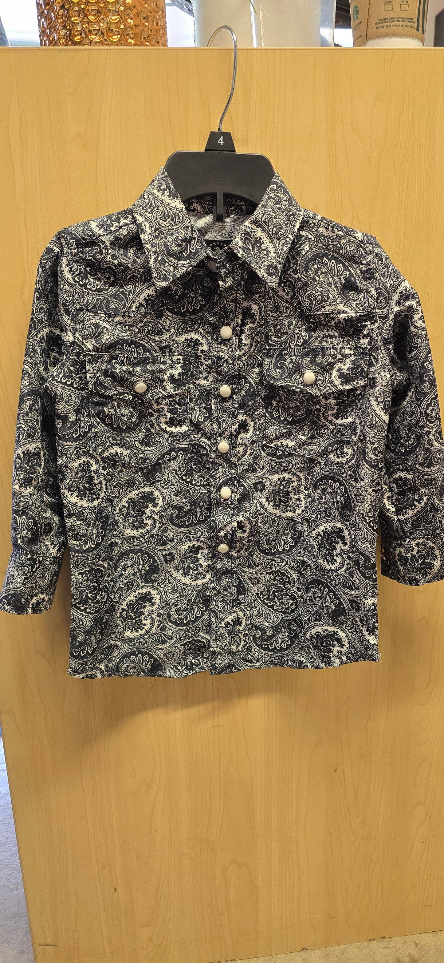 Kids Long Sleeve Shirt - Gray