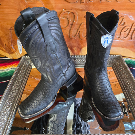 Bota Exótica - Phyton - Negra