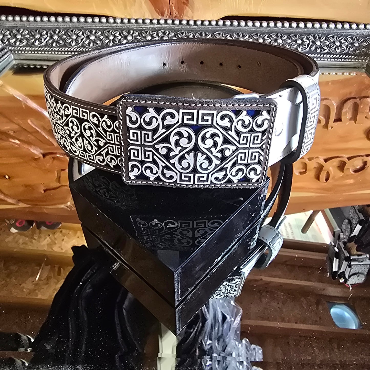 Cinto Corte Lazer - Rameado