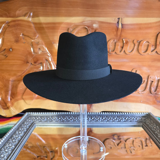 Texana - Felt Hat - Negra - Horma Lack Rancher - 4x