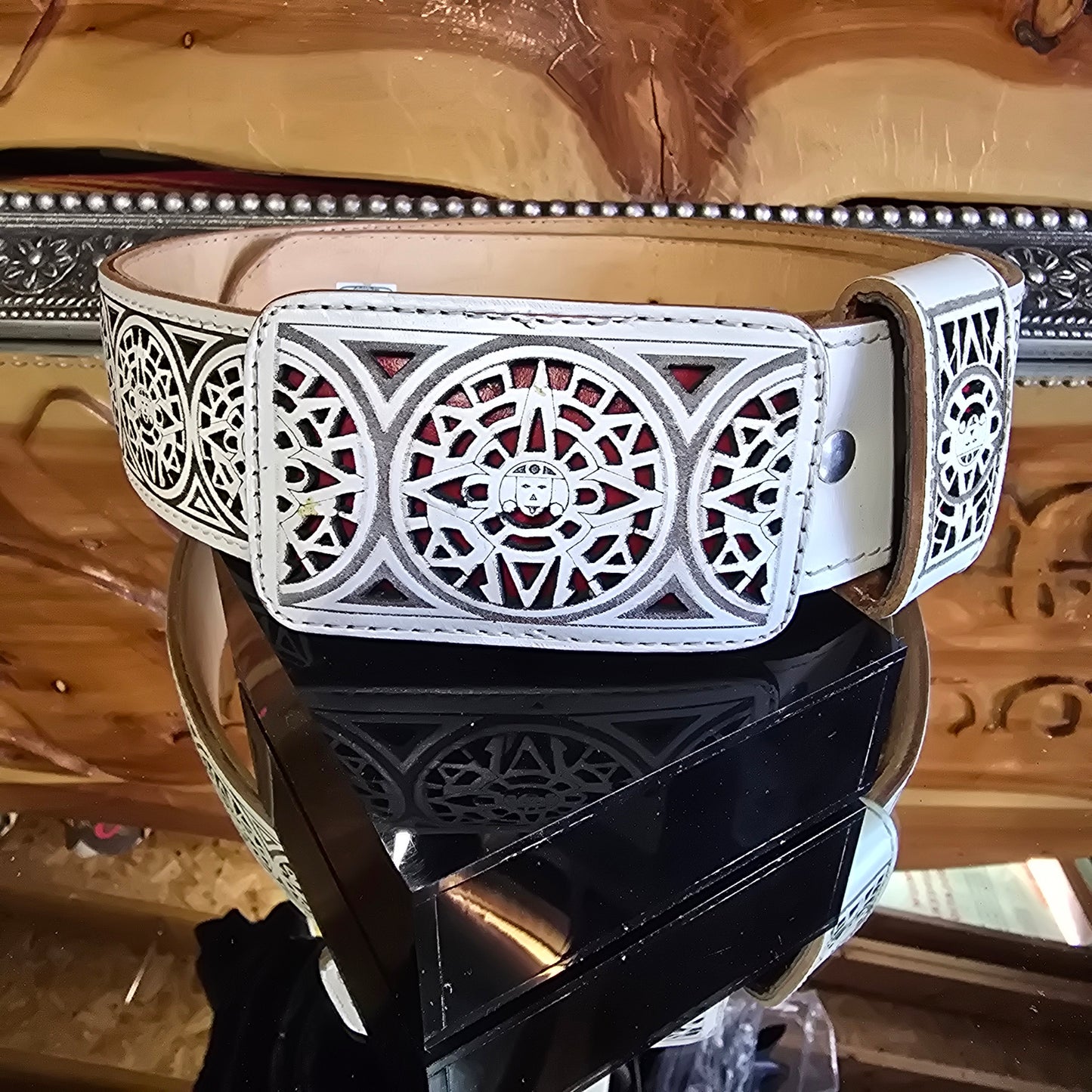 Cinto Corte Lazer - Calendario Azteca