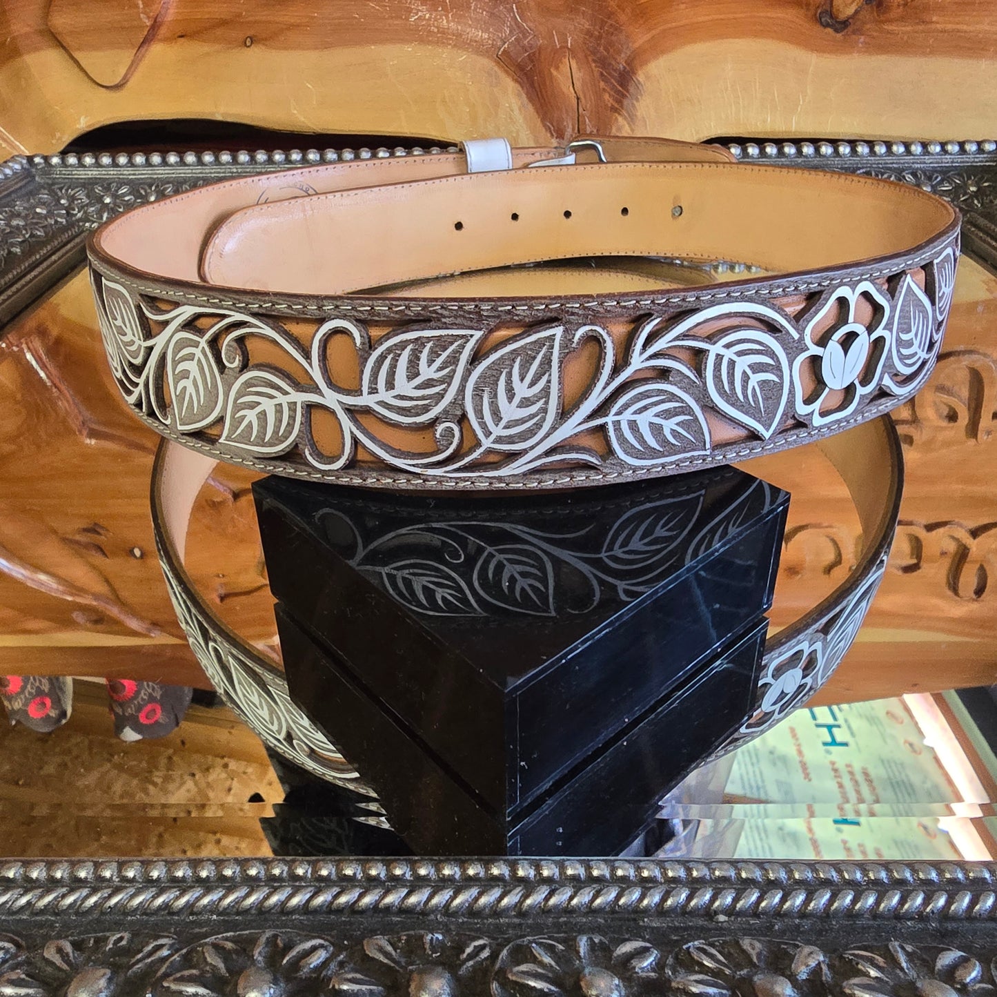 Cinto Corte Lazer - Flores