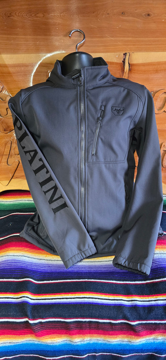 Men's Soft Shell Jacket - Charcoal