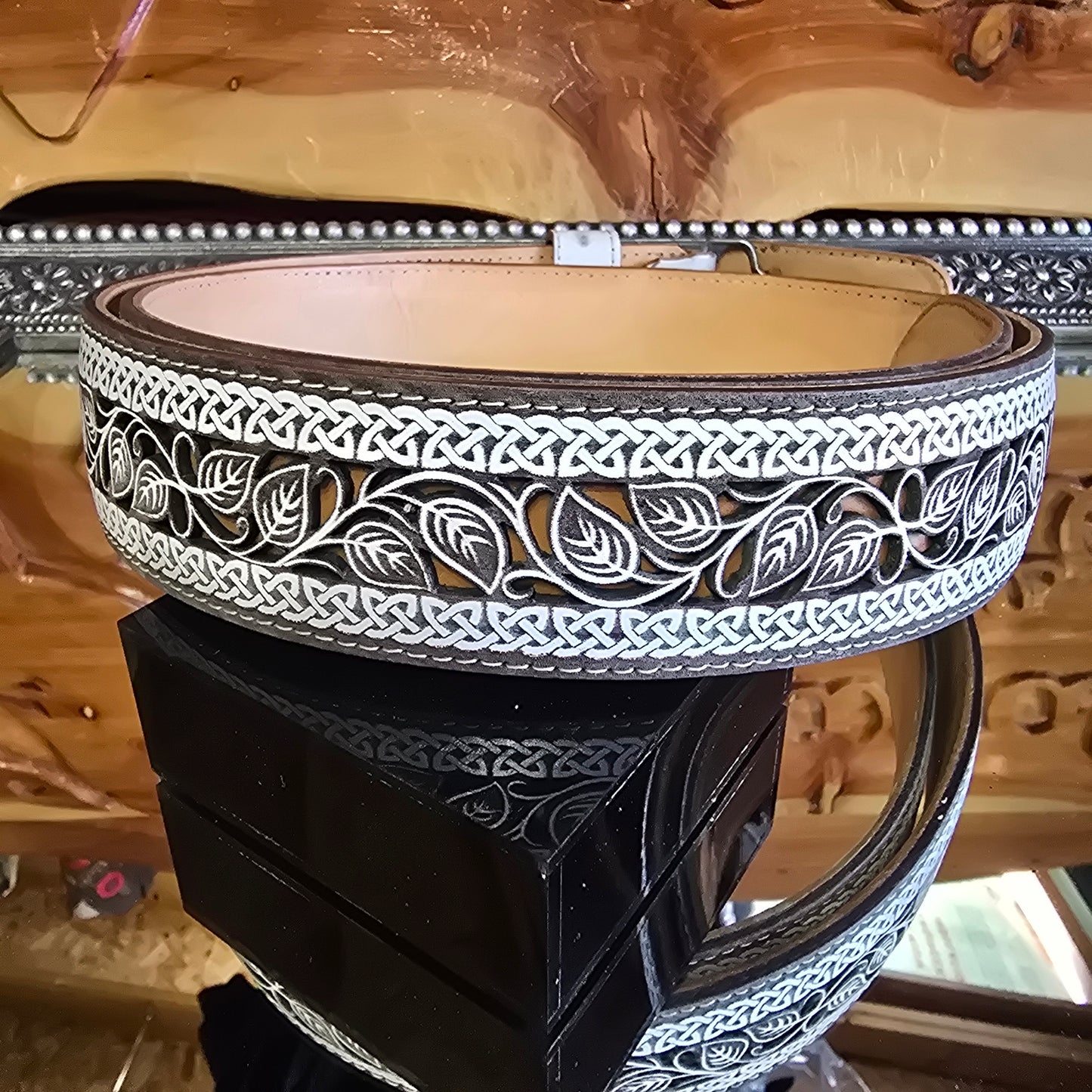 Cinto Corte Lazer- Hojas