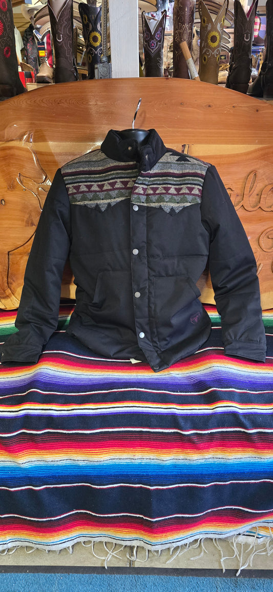 Men's Aztec Jacket - Black