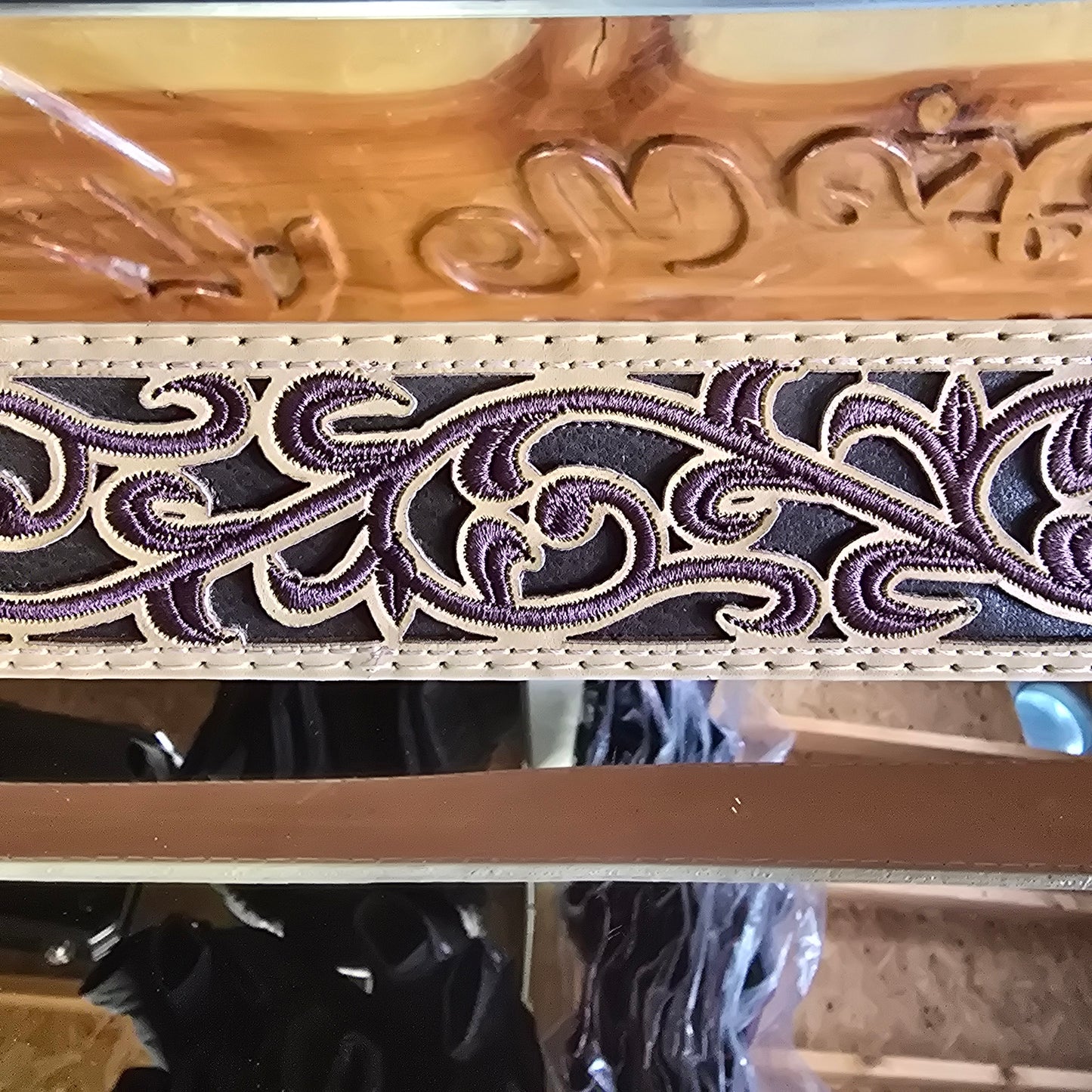 Cinto Bordado - Rameado