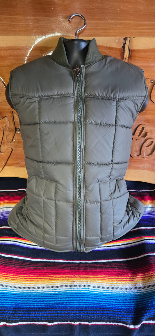 Men's Blooma Vest - Olive Green