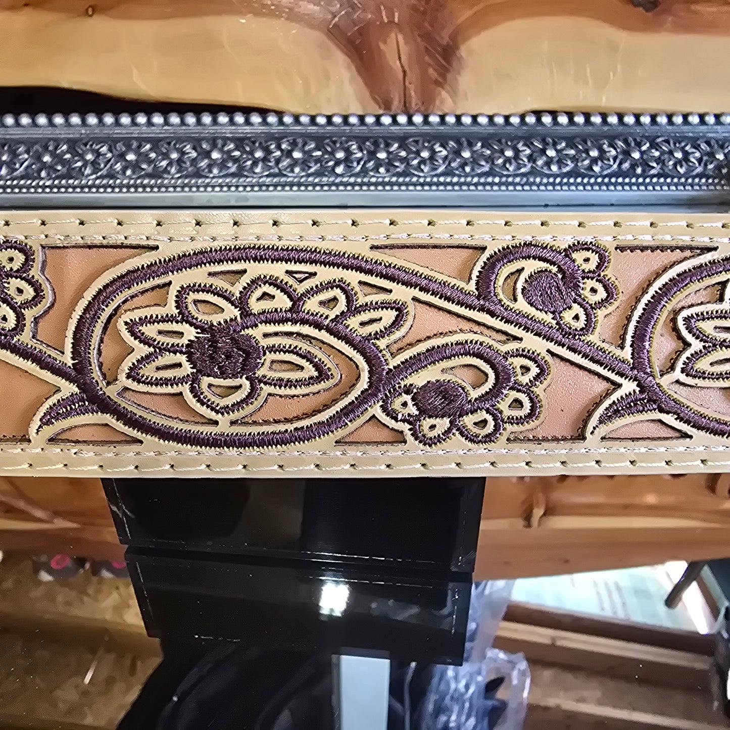 Cinto Bordado - Flores