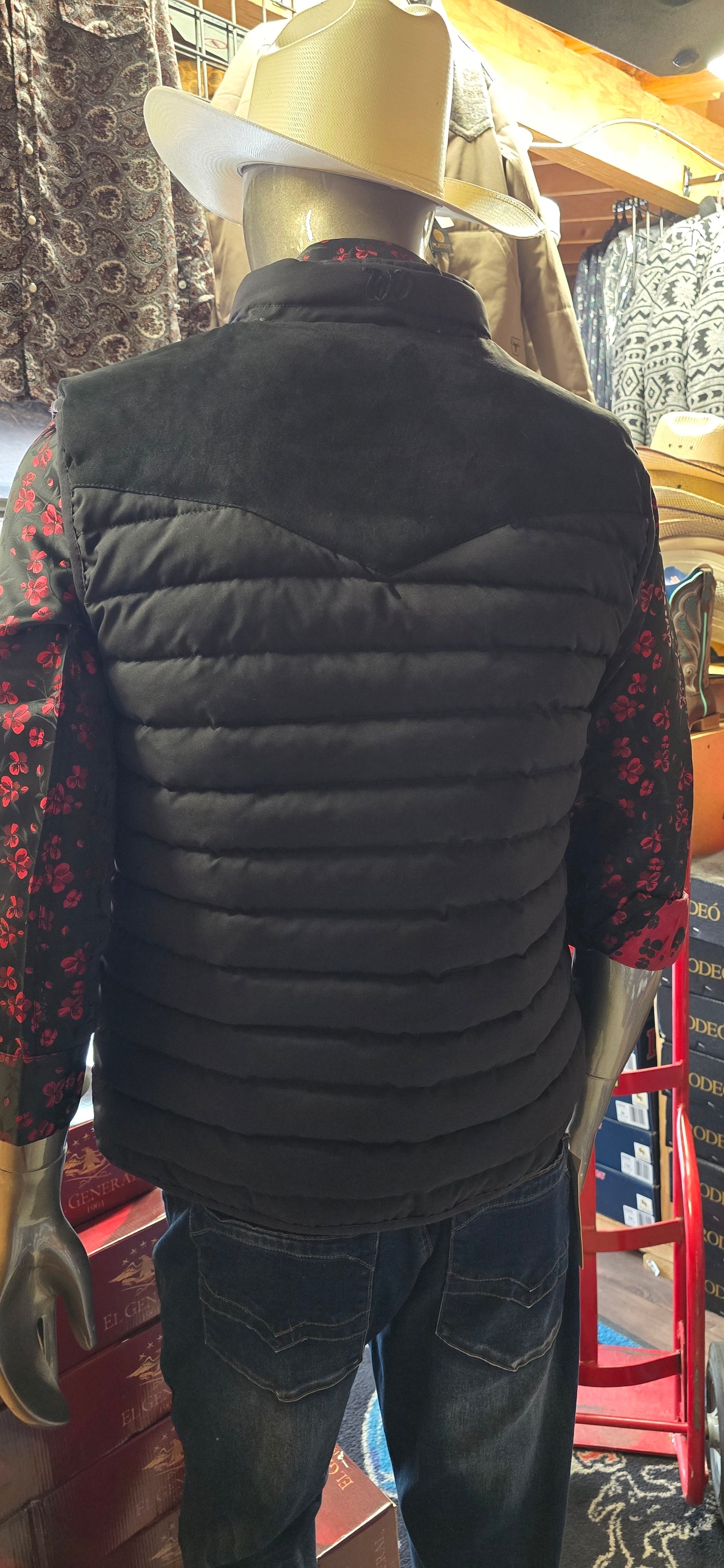 Men's Soft Shell Vest - Black