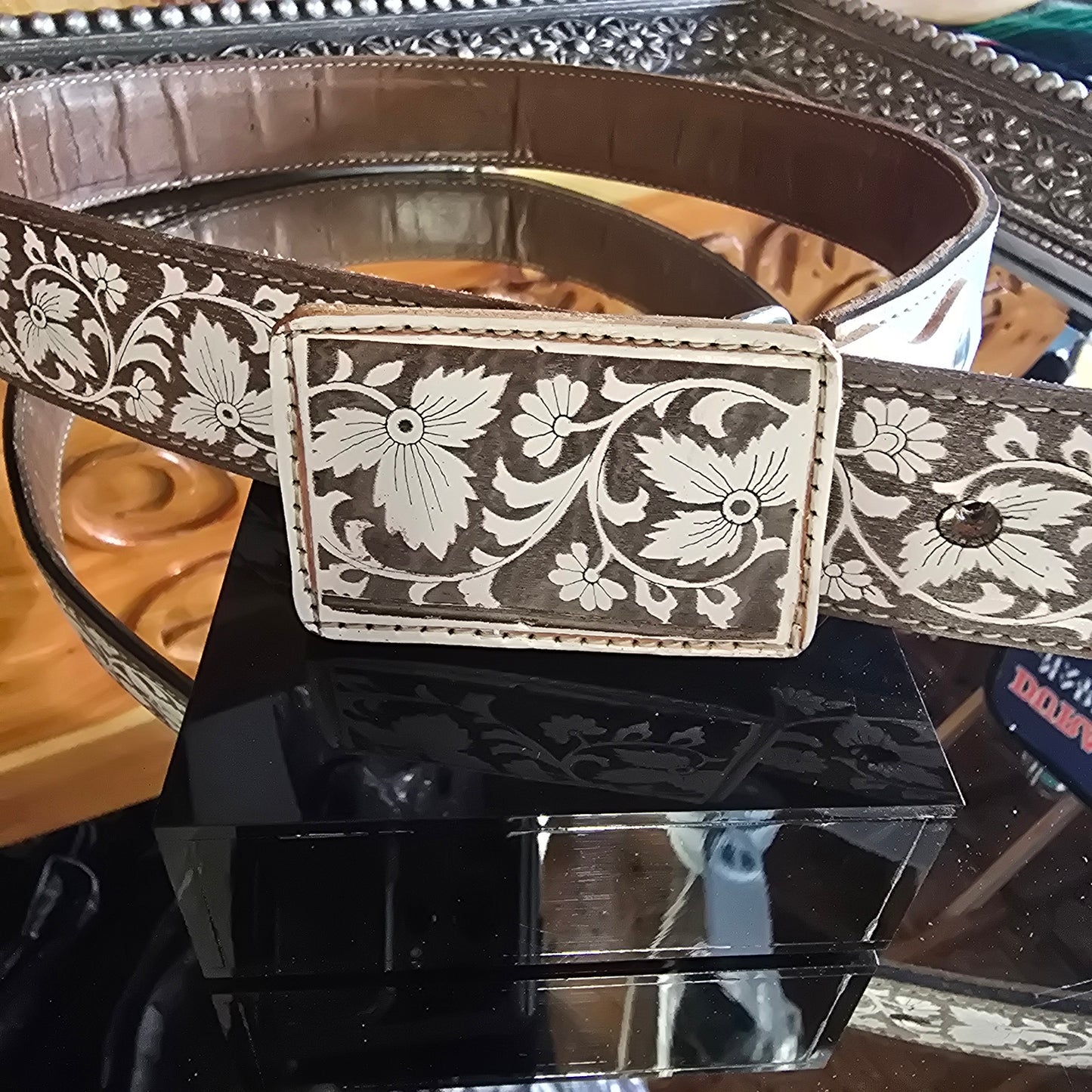 Cinto Corte Lazer - Rameado