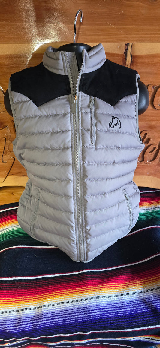 Men's Soft Shell Vest - Gray