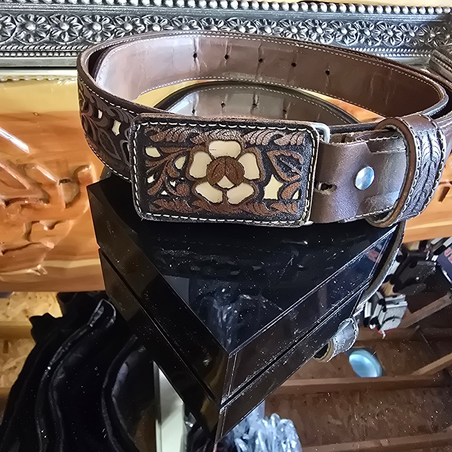 Cinto Corte Lazer - Flores