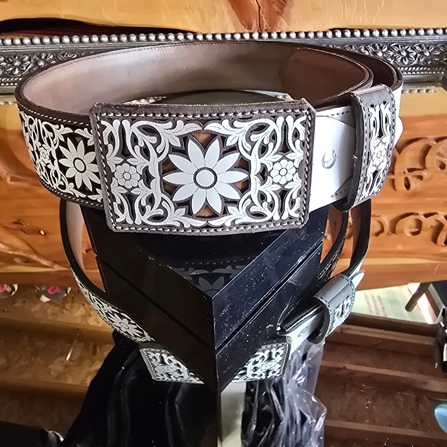 Cinto Corte Lazer - Flores