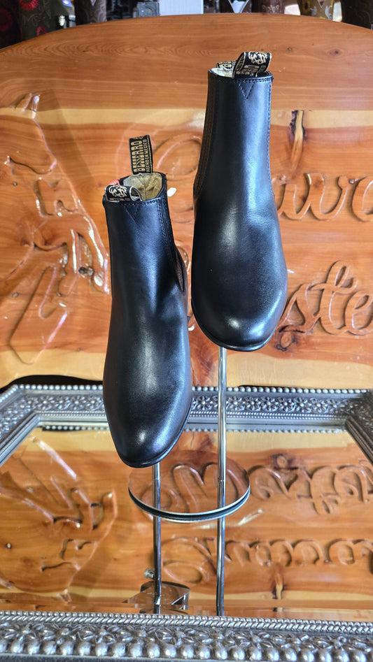 Botin Charro - Negro - Piel