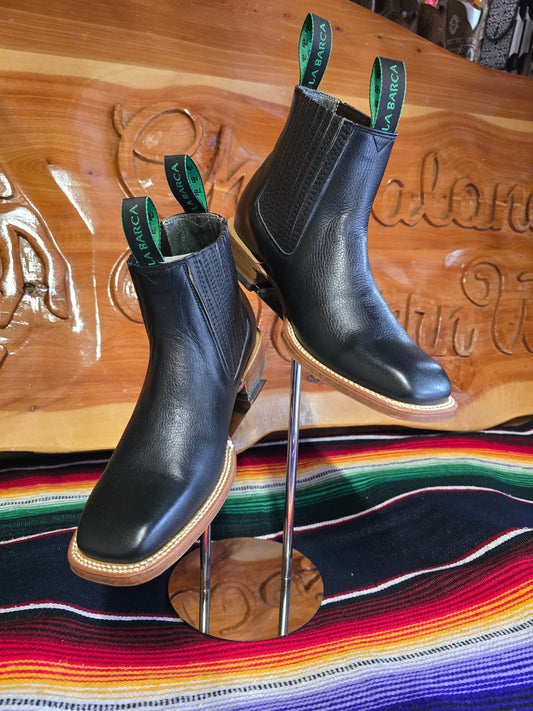 Botin Horma Tonala La Barca - Oil Black