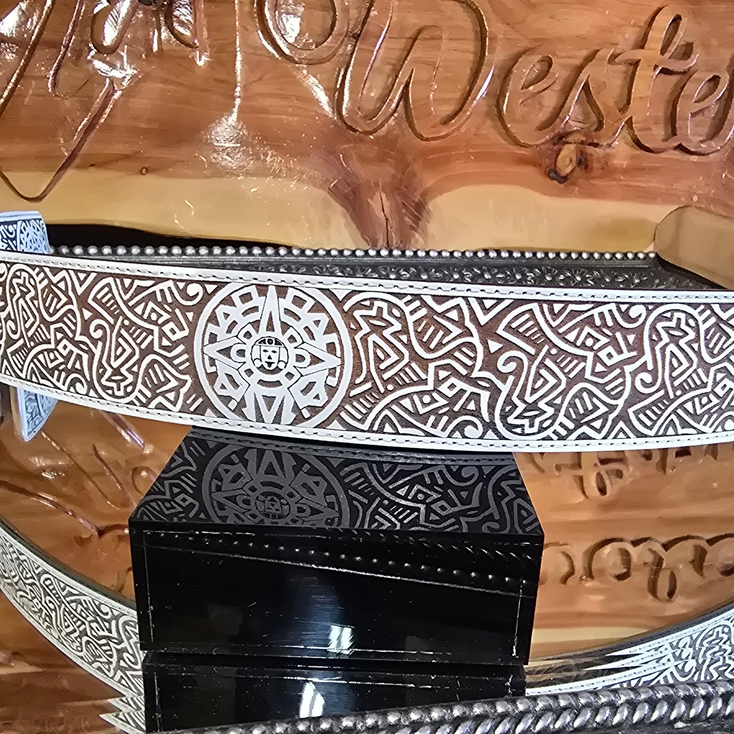 Cinto Corte Lazer - Calendario Azteca